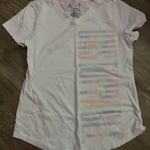 white tee